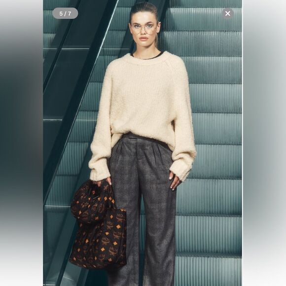 Free People Teddy Sweater Tunic - Picture 3 of 8